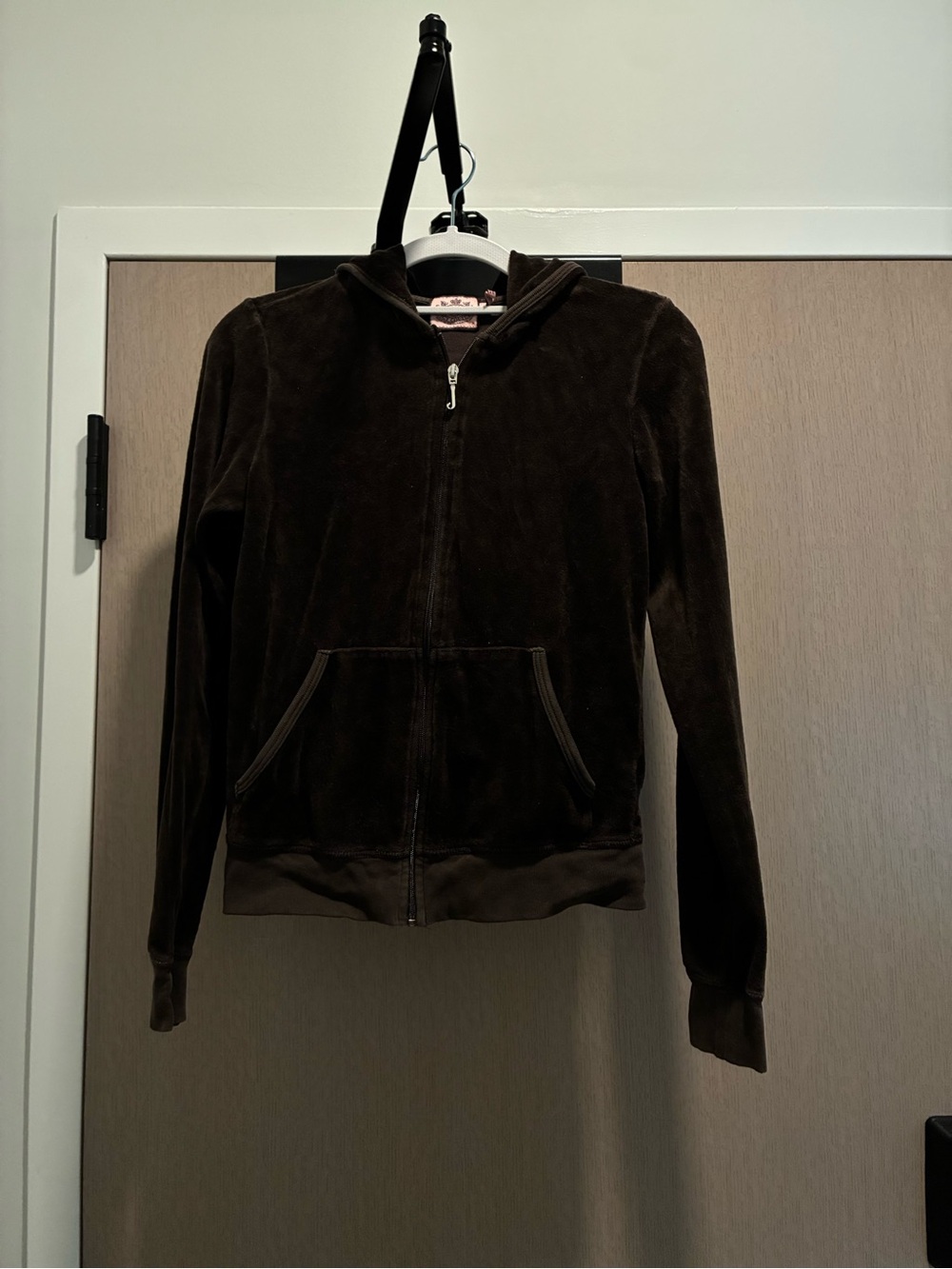 Brown Juicy Zip Hoodie